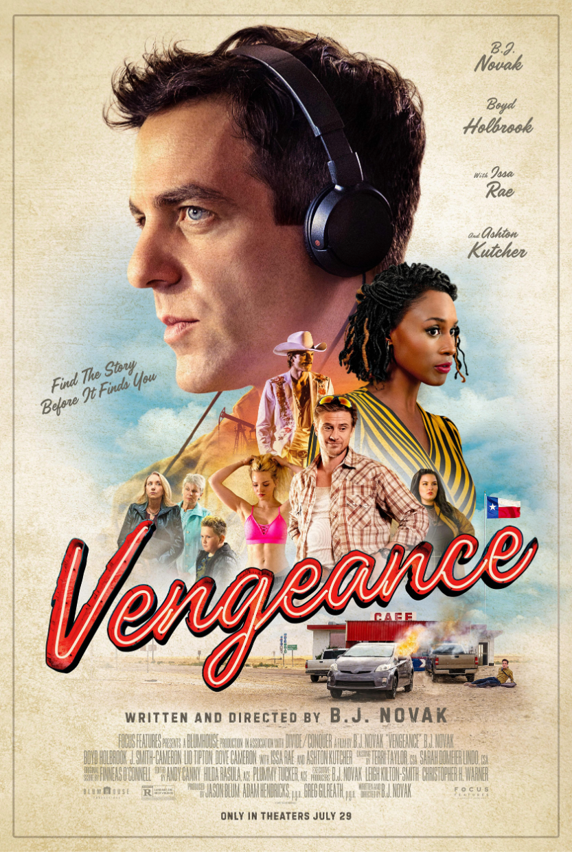 A poster of the movie vengeance